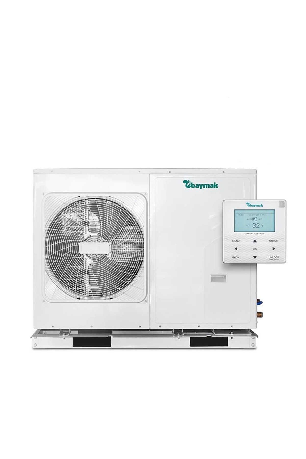 Baymak Iotherm Hava Kaynaklı Monoblok Inverter Isı Pompası 9 Kw